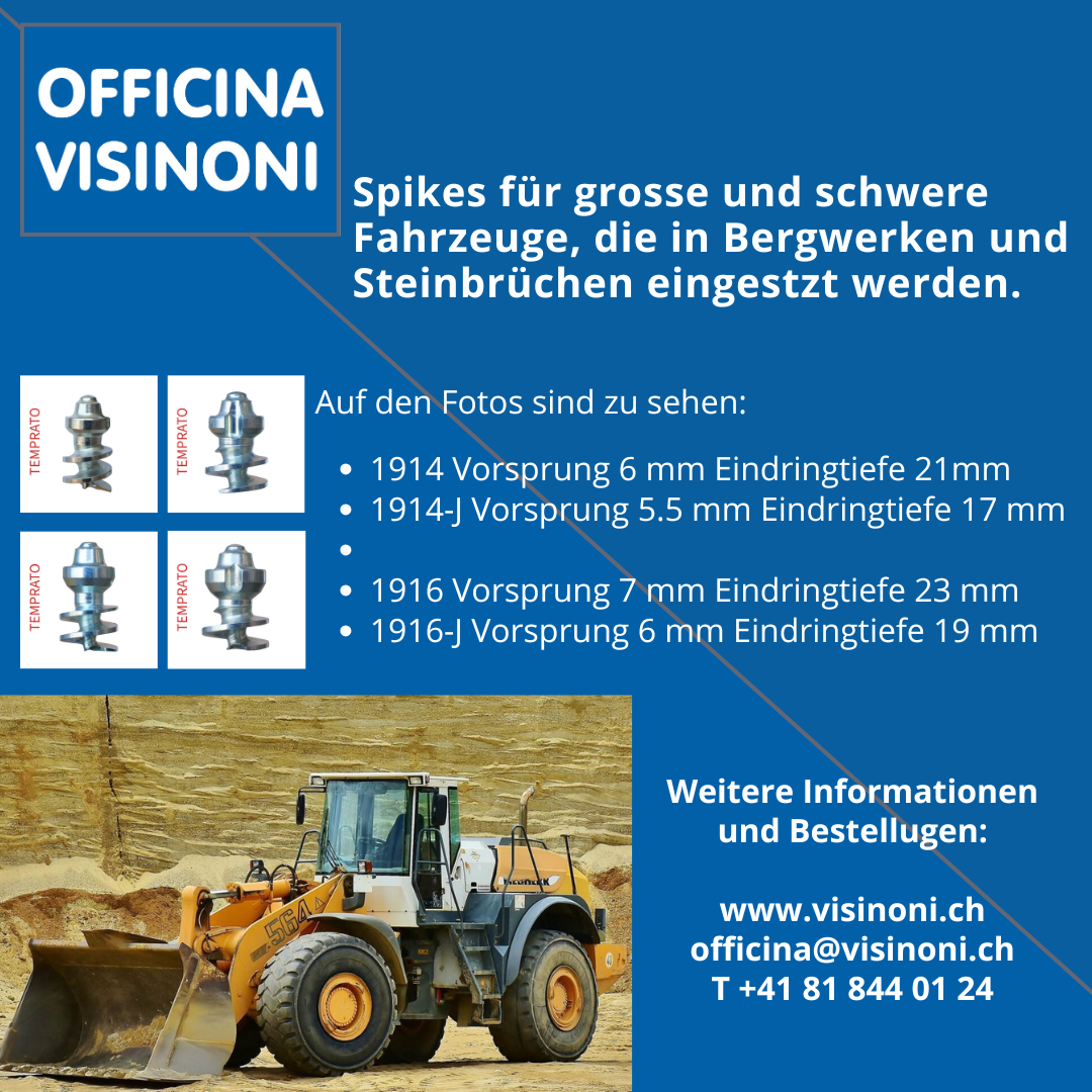 Spikes für grosse und schwere de c512a